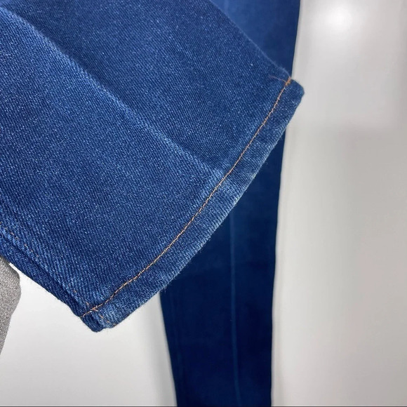 Vintage Wrangler Dark Wash High Waist Straight Leg Jeans Size Vintage 12 (26) - Picture 8 of 8